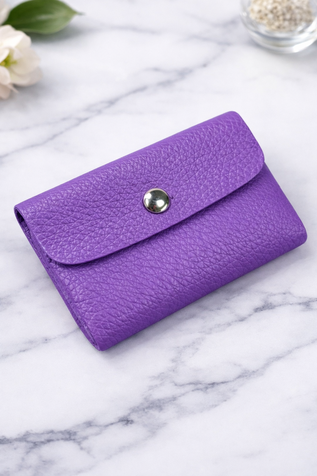 Leder Portemonnaie Small