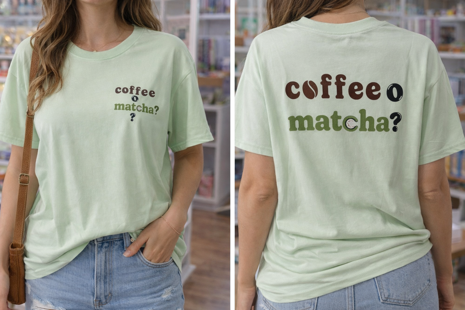 T-Shirt COFFEE MATCHA