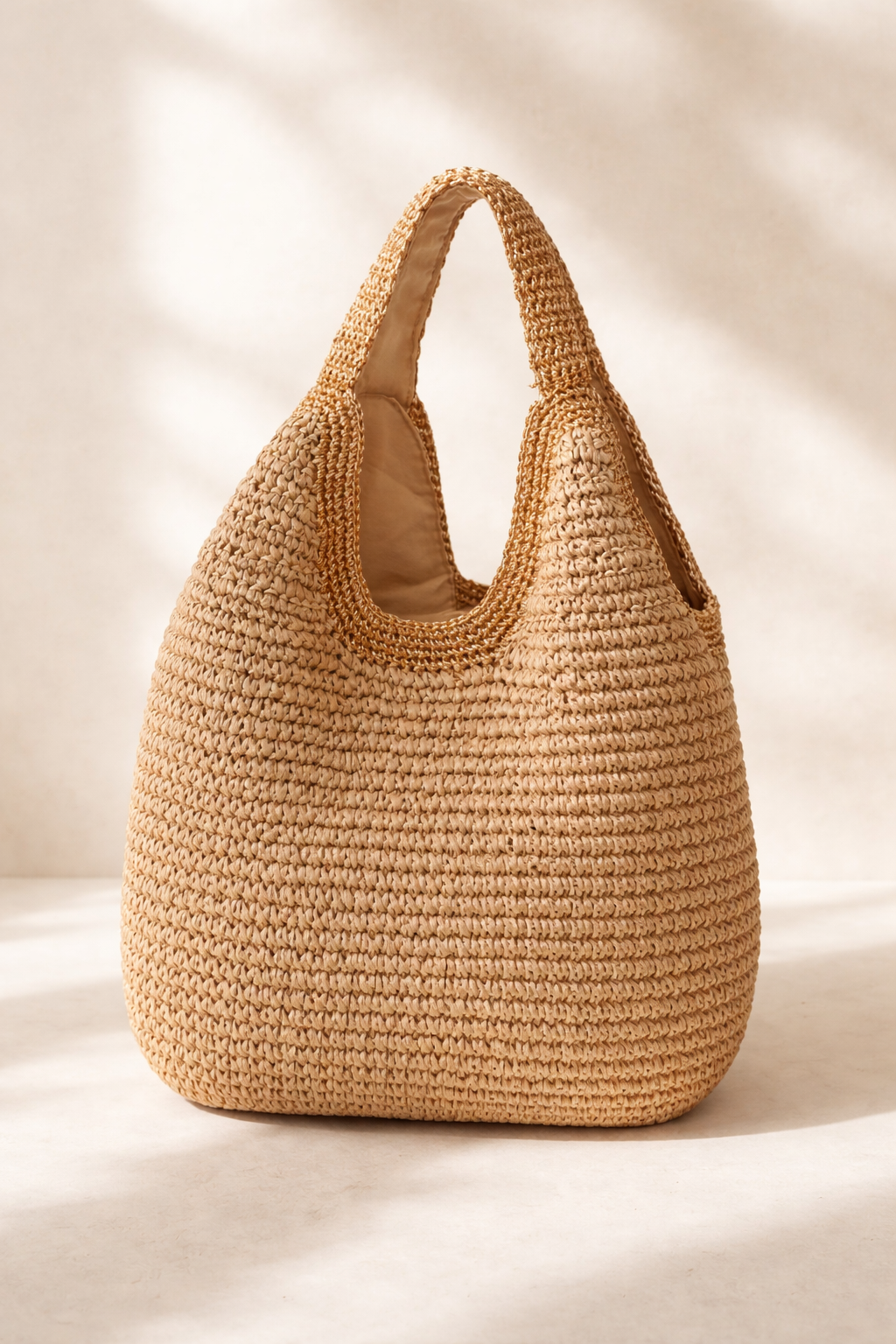 Bast-Tasche Shopper SANTORINI