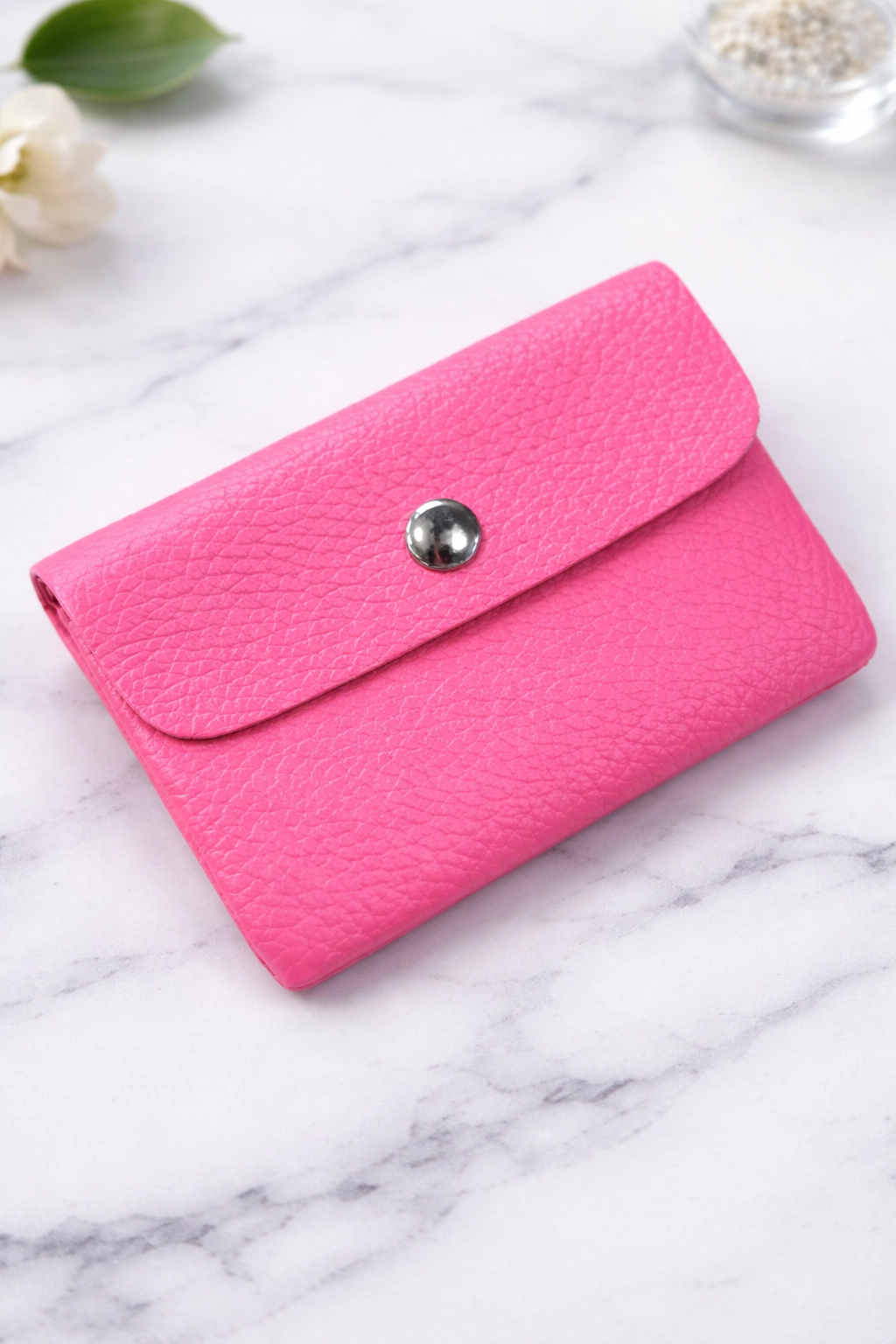 Leder Portemonnaie Small