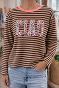 Longsleeve CIAO STRIPES versch. Farben
