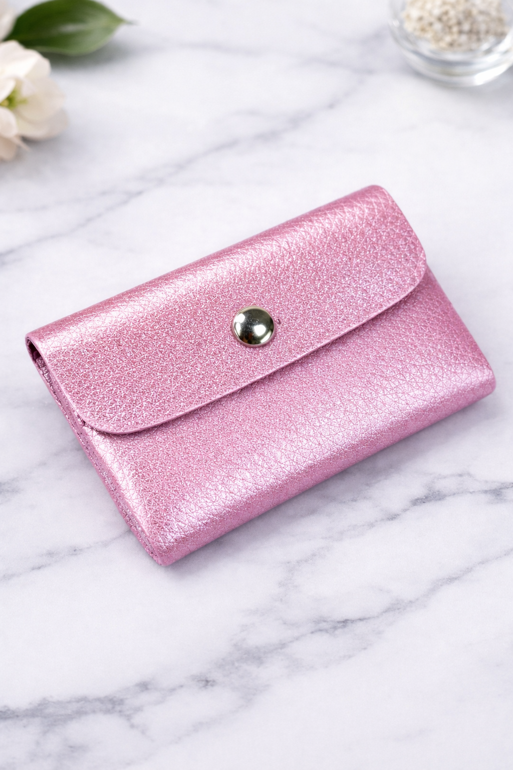 Leder Portemonnaie Small