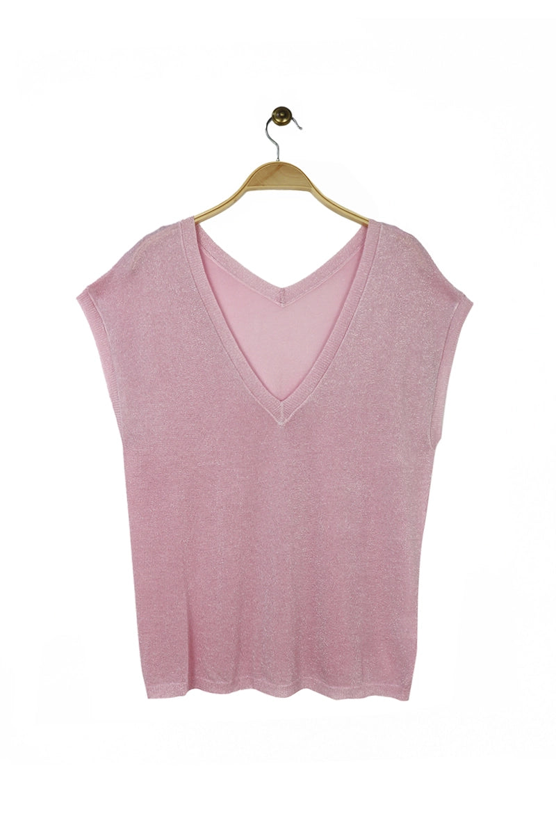 Lurex Shirt Glitter "Paris"