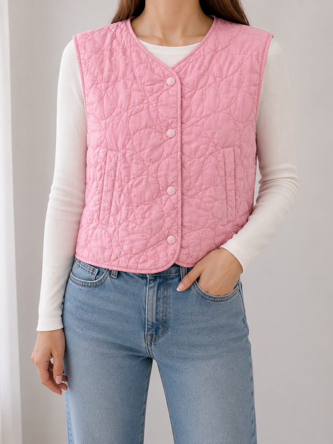 Weste NEU "Hearts" Baumwolle